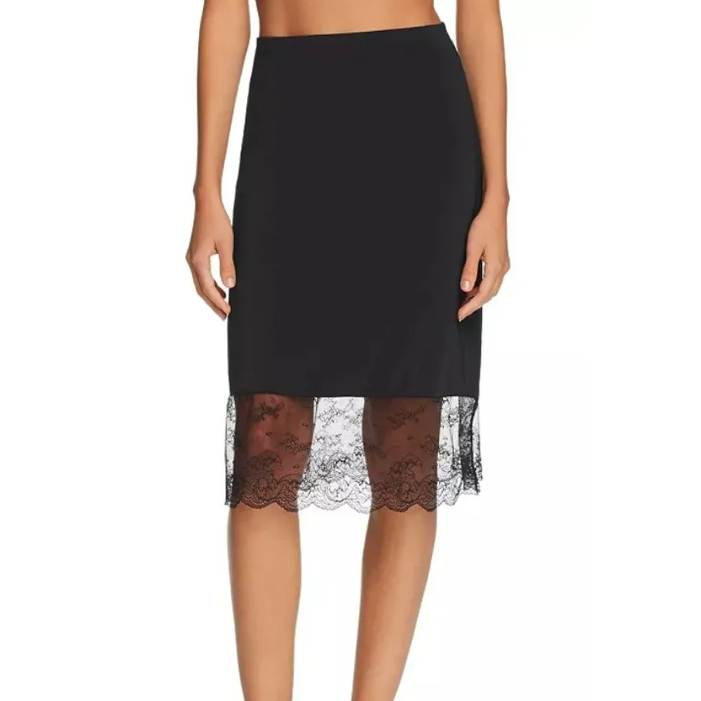 Infinity Lace-Trim Slip Skirt - Picture 1 of 1